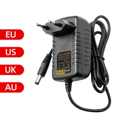 Power Adapter AC 100-240V Input DC Output Supply Charger EU/US/UK/AU 12V Universal Adapter Converter Plug For Camera DVR LED