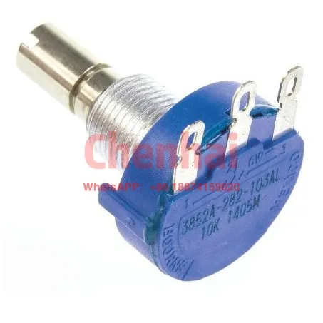 

BOURNS potentiometers Resistor Trimmers Potentiometers and Rheostats 10K Ohm 10% 2W 3852A-282-103AL