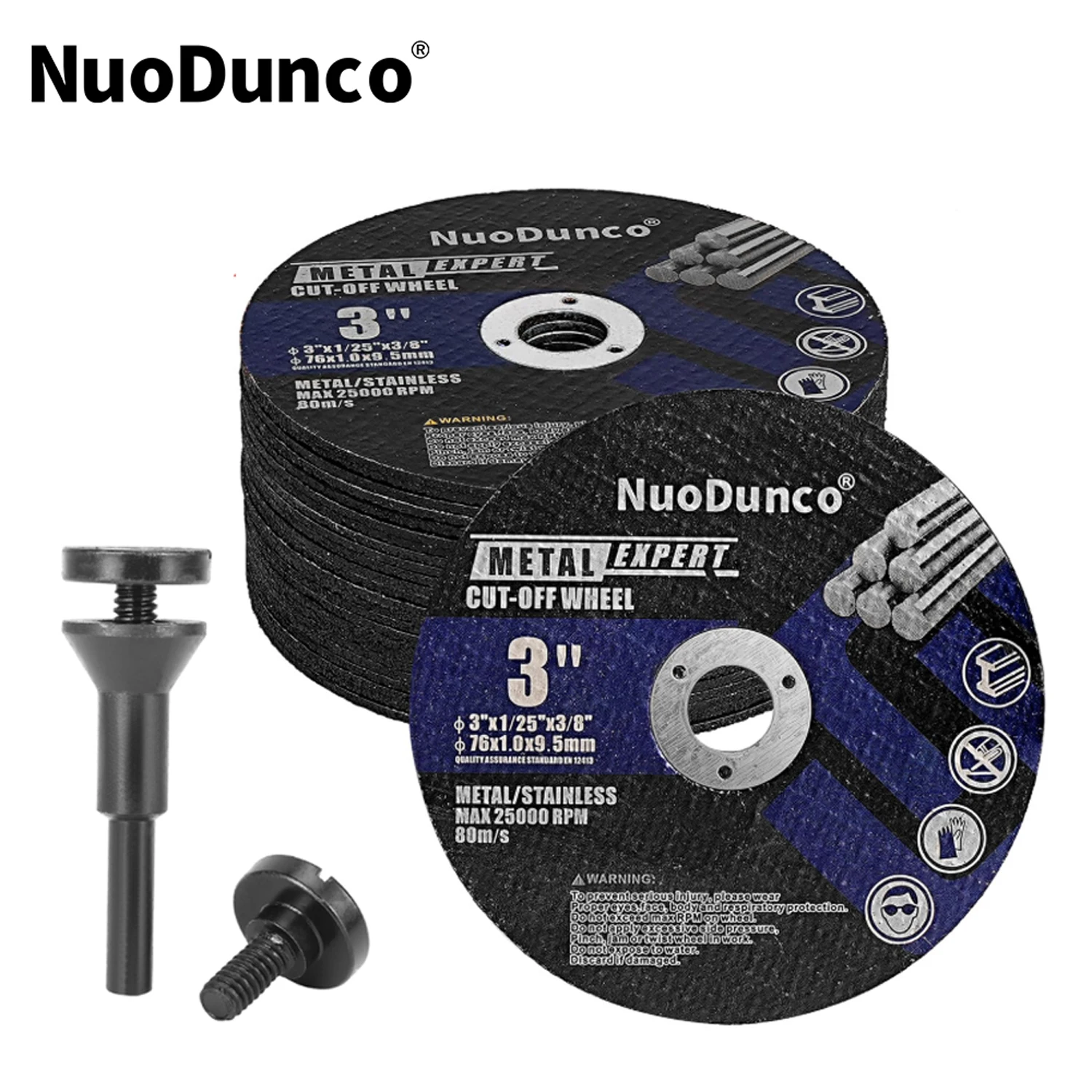 Stump Grinder Attachment - 3 Inch Cut Off Wheel with