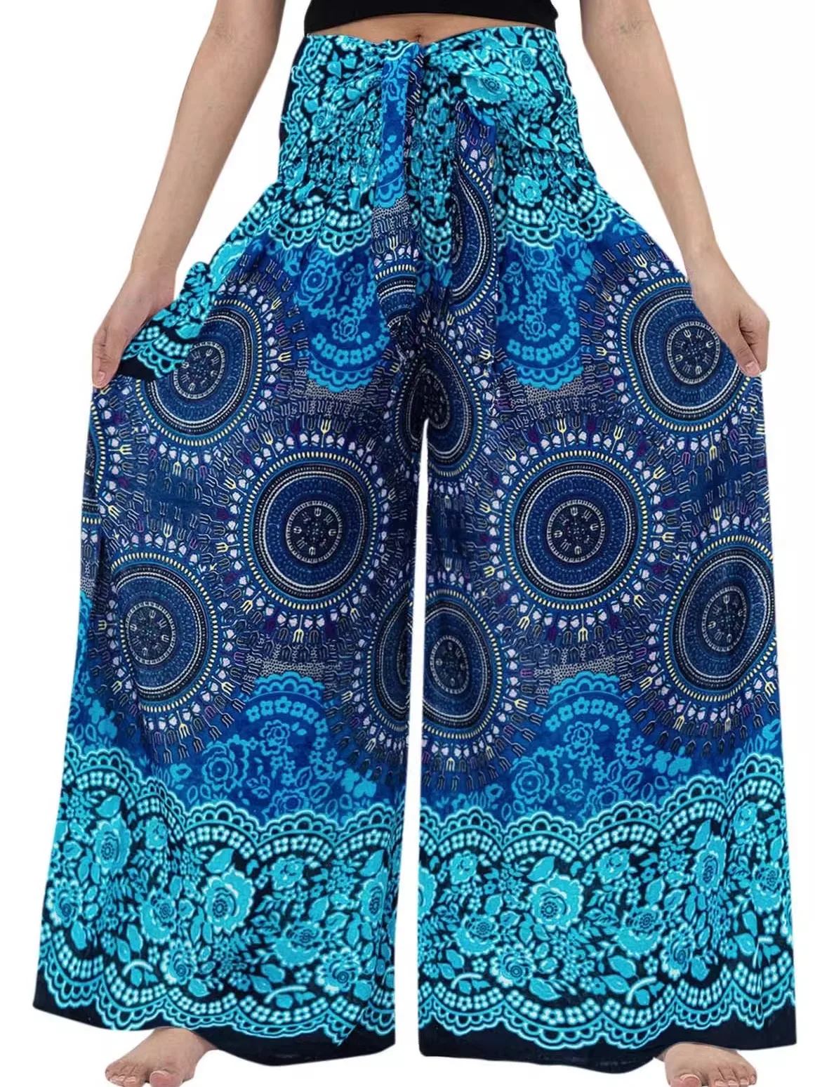 

Брюки женские повседневные из полиэстера, без пластика, с принтом, атласные, бордовые, с высокой талией, широкие штанины, класс А