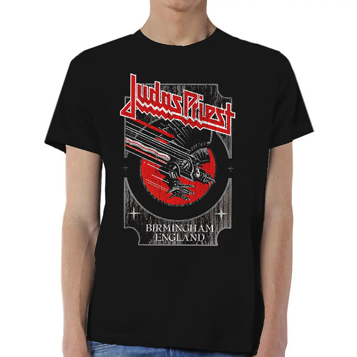 Judas Priest Screaming For Vengeance Official T Shirt Mens