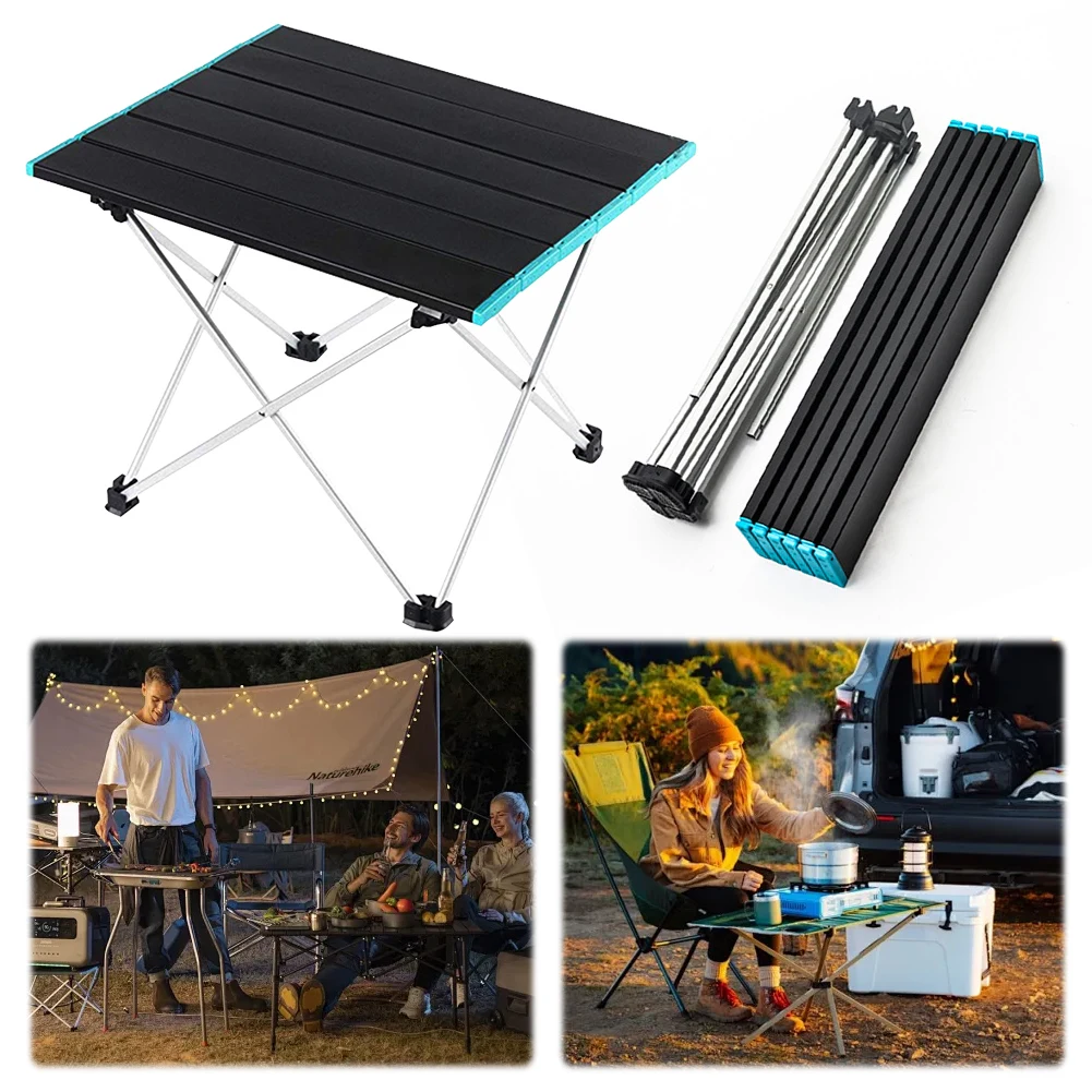 

Foldable Table Portable Folding Tables Camping Desk Ultralight Aluminum Alloy Coffe Tables Hiking Fishing Supplies Barbecue