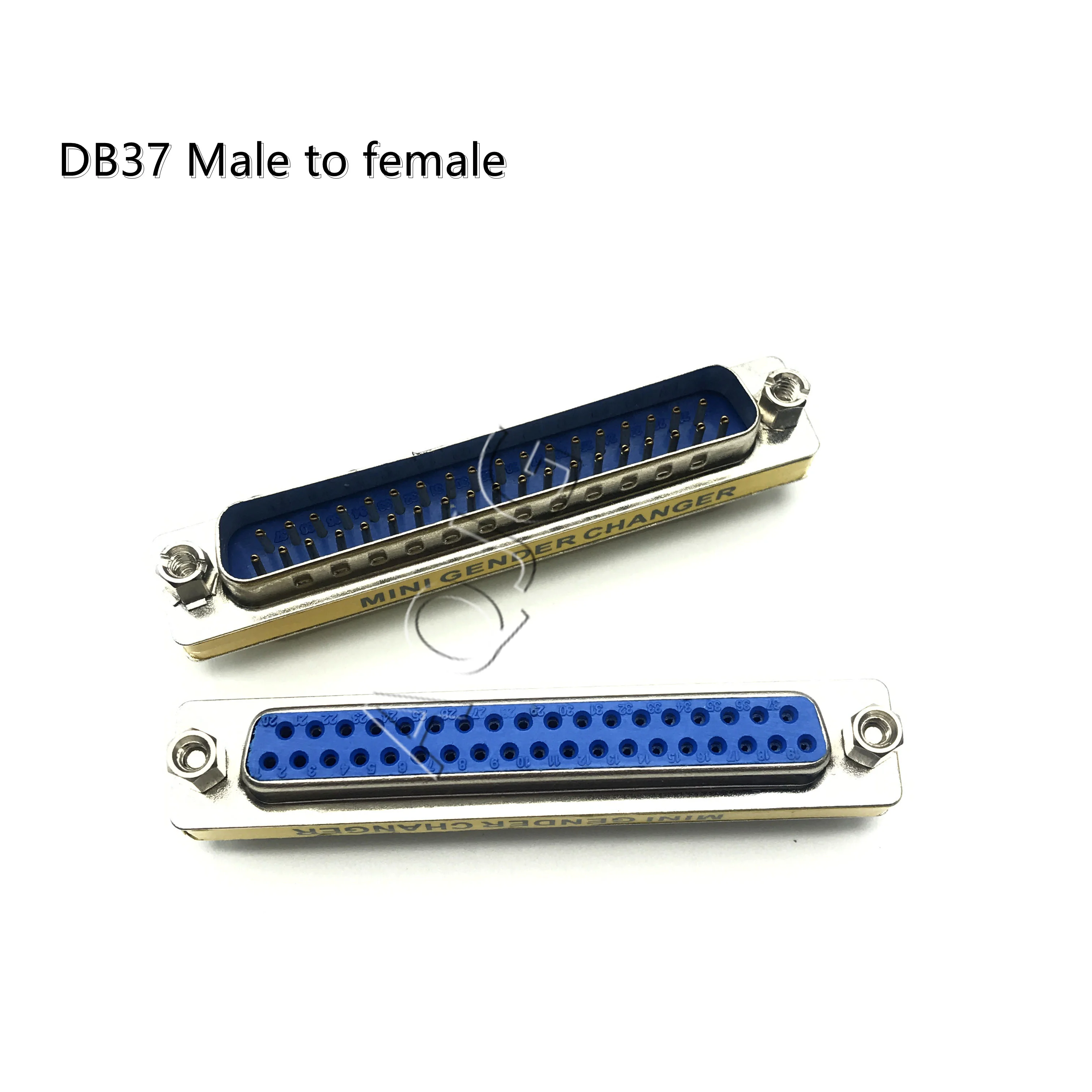 1個D-SUB db25シリアルケーブル拡張アダプター25ピンdb37オスからオスm/m db25メスからf/f