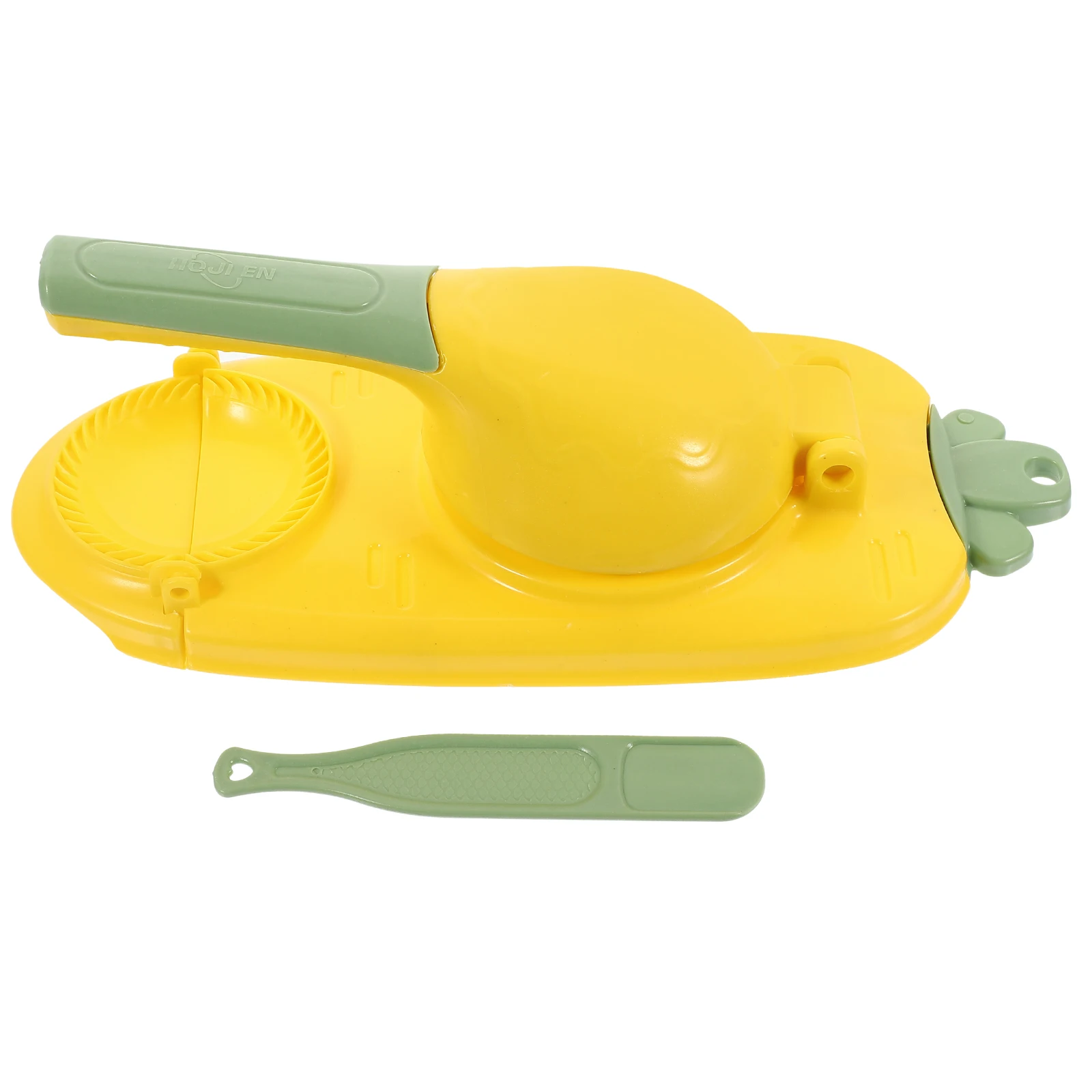 

Dumpling Wrapper Maker Manual Kitchen Tool Yellow 2in1 Mold Pastry Presser Household Convenient Dough Wrapper Wrappers Mould