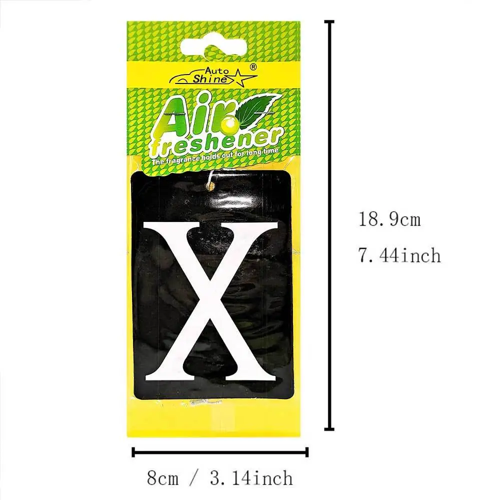 معطر هواء بريميوم بلاك اكس 5/10/20 قطعة، نمط شارع فاخر، تحكم متعدد الاستخدام في الرائحة لخزانة غرفة السيارة