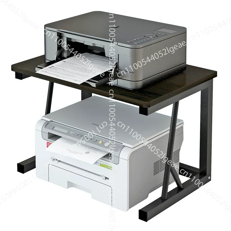Small Printer Stand, Desktop Double-layer Copier Storage Rack, Multi-functional Office Desk Main Unit Storage Rack