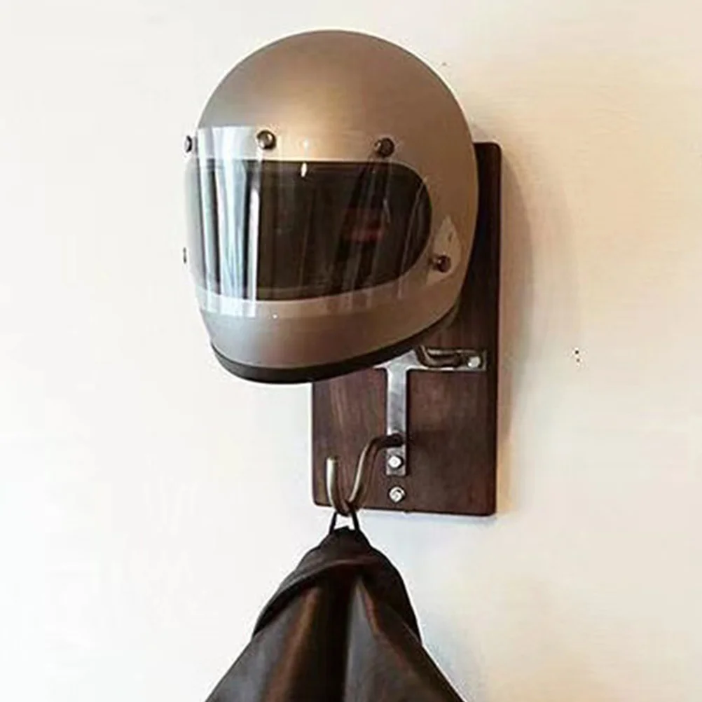 

Rack Wall Mount Motorcycle Hanger Jacket Hook Strong Durable Storage Organizer for Home Closet Door
