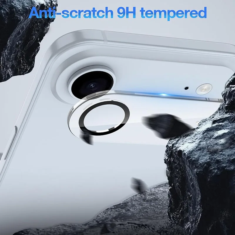 ฟิล์มกันรอยเลนส์กล้องหลังแบบใส 3 มิติ สำหรับ Apple iPhone Air ฟิล์มกระจกนิรภัยสำหรับเลนส์กล้อง iPhone 17 17 Air