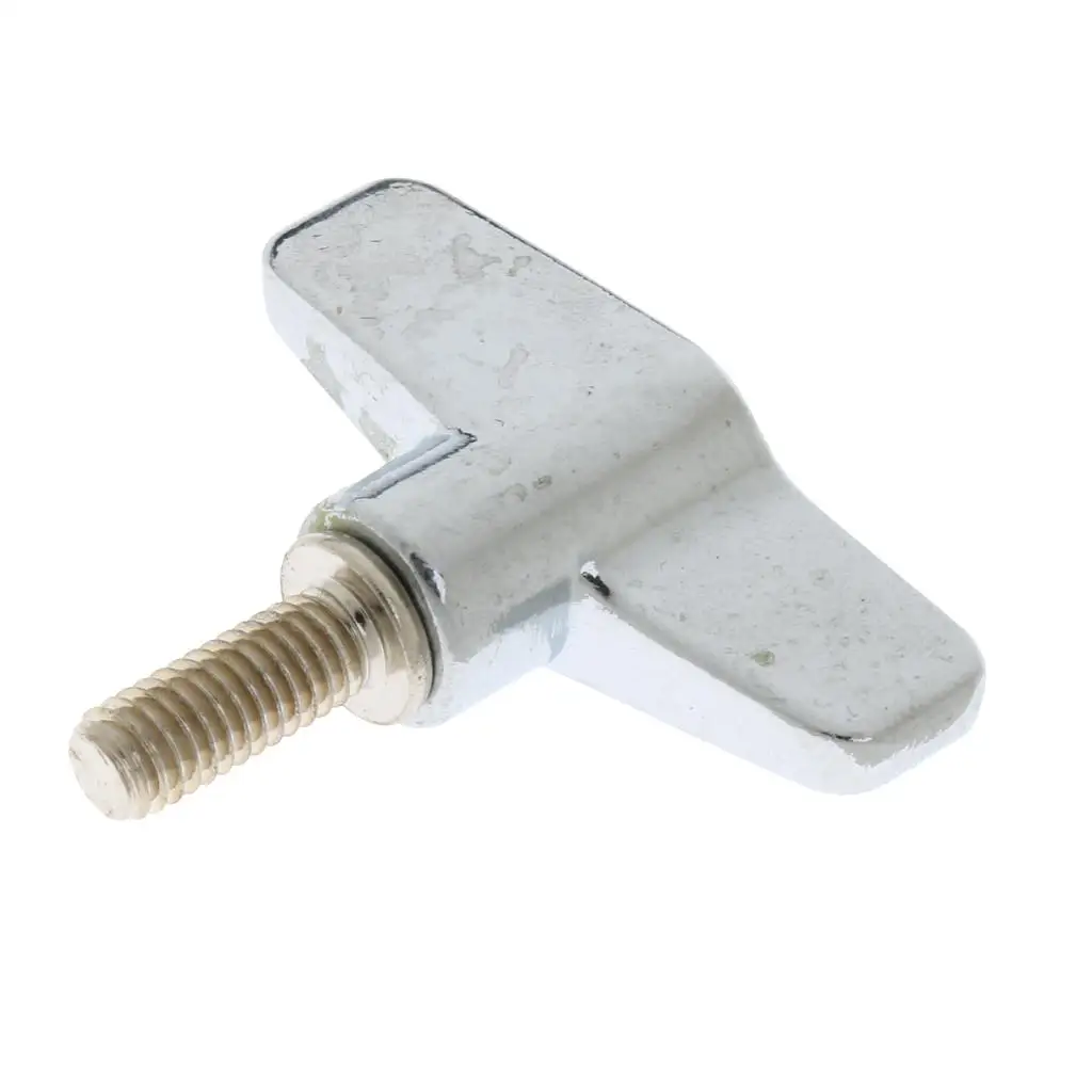 سبائك الزنك طبلة حامل الجناح طبل الصنج حامل الجناح الجوز المسمار قطر 6 مللي متر استبدال أجزاء ل قرع الطبل