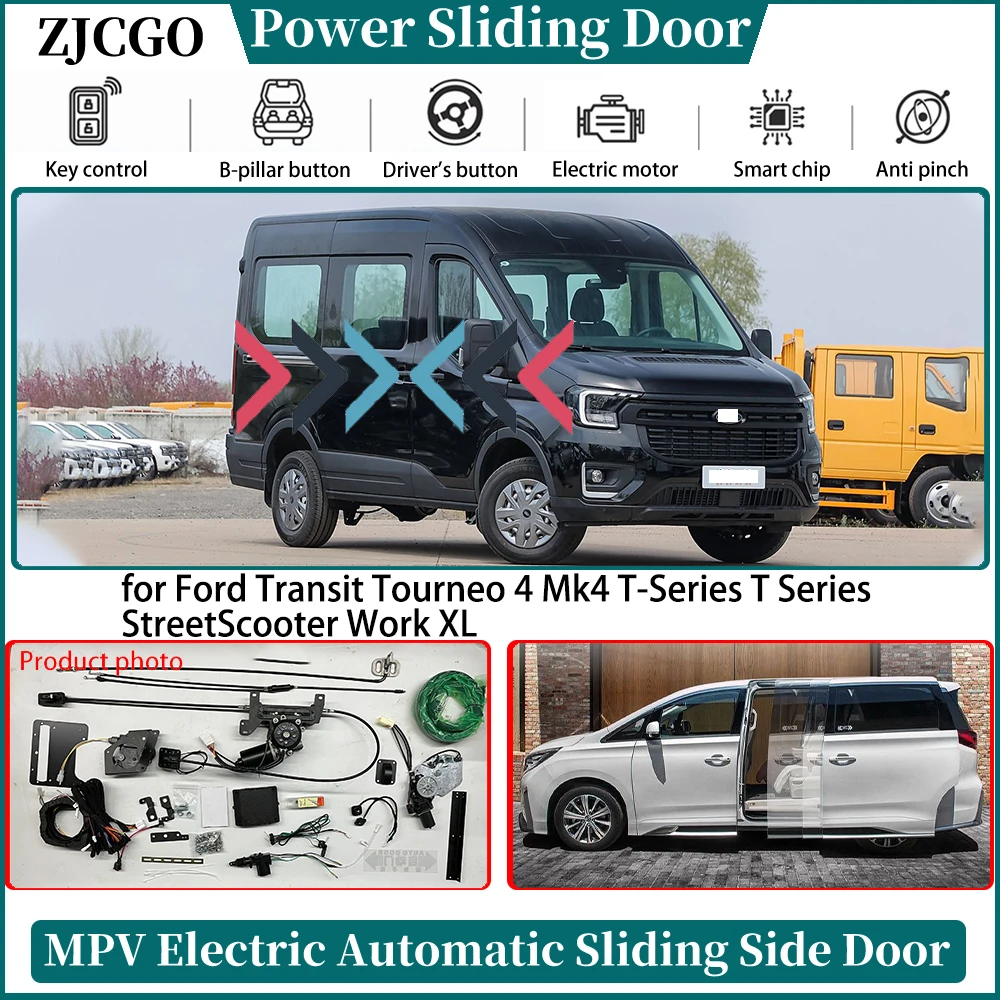 

Система управления автоматическими электрическими сдвижными дверями для Ford Transit Tourneo 4 Mk4 T-Series StreetScooter