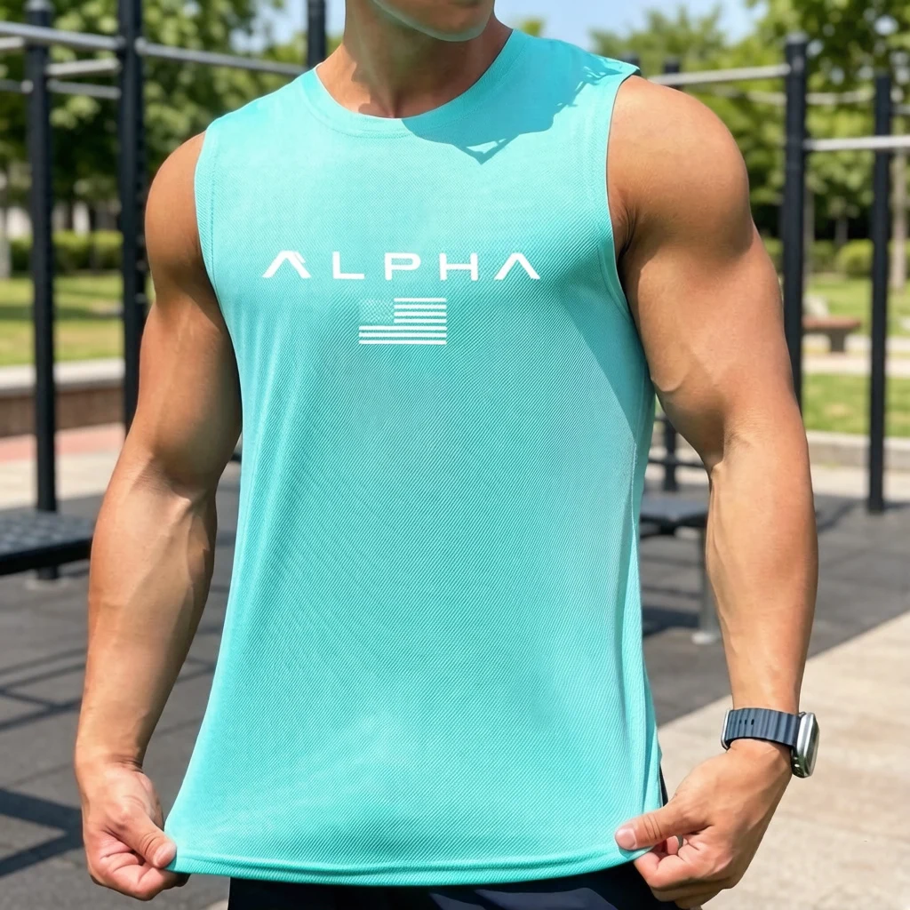 Muskel-Trainingsshirt ohne Ärmel – All-in-One-Trainingsweste für draußen und drinnen – Dynamische Fitness-Trainingsweste für Bodybuilding