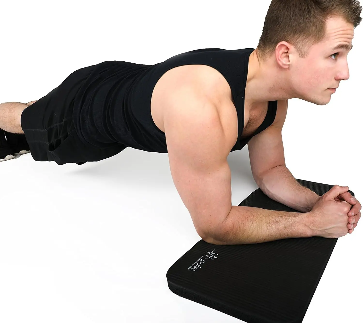 

Thick 1" Yoga Knee Pads Cushion, Non-Slip Portable Mat for Kneeling, Elbows & Wrist Pain Relief in Workouts