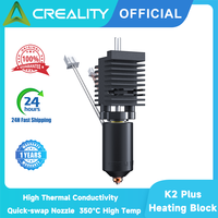 Creality Original K2 Plus Ceramic Heating Block Kit Quick-swap Nozzle 350°C High Temperature 3D Printer Accessories for K2P