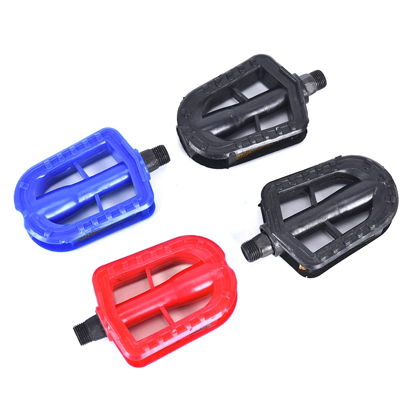 1 pair Kids Bike Pedals Childrens Bicycle Pedal For 13.77mm Screw Thread