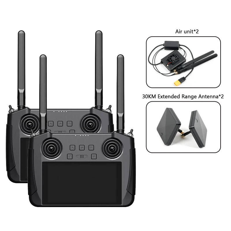 

SIYI MK15 15KM 5.5inch Screen 1080p 60fps FPV 180ms Latency FCC Certified Handheld Enterprise Smart Remote Control