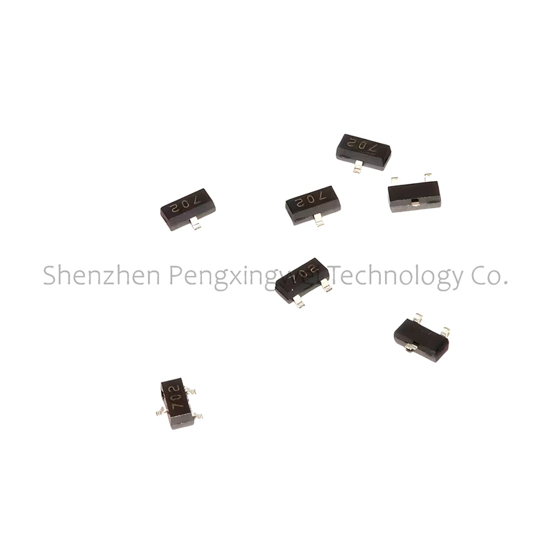 

100PCS 2N7002LT1G 2N7002 SOT SOT-23 SMD 702 MMBT2907A 2F 2N2222 1P 2N3904 1AM 2N3906 2A 2N5551 G1 2N5401 2L MMBT2222A MMBT5551