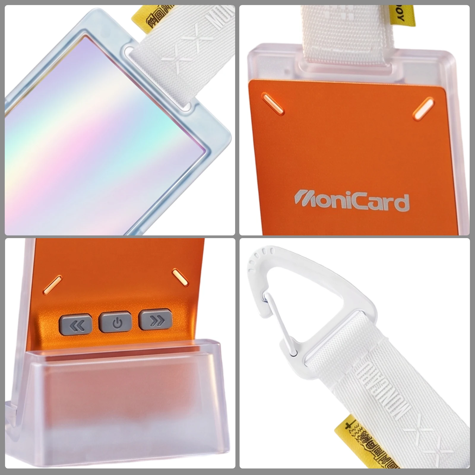 Magic Cards Electronic Pass Badge NFC BT Smart Digital Badge Charm Trendy Digital Badge Keychain Anime Trendy Pendant Gifts