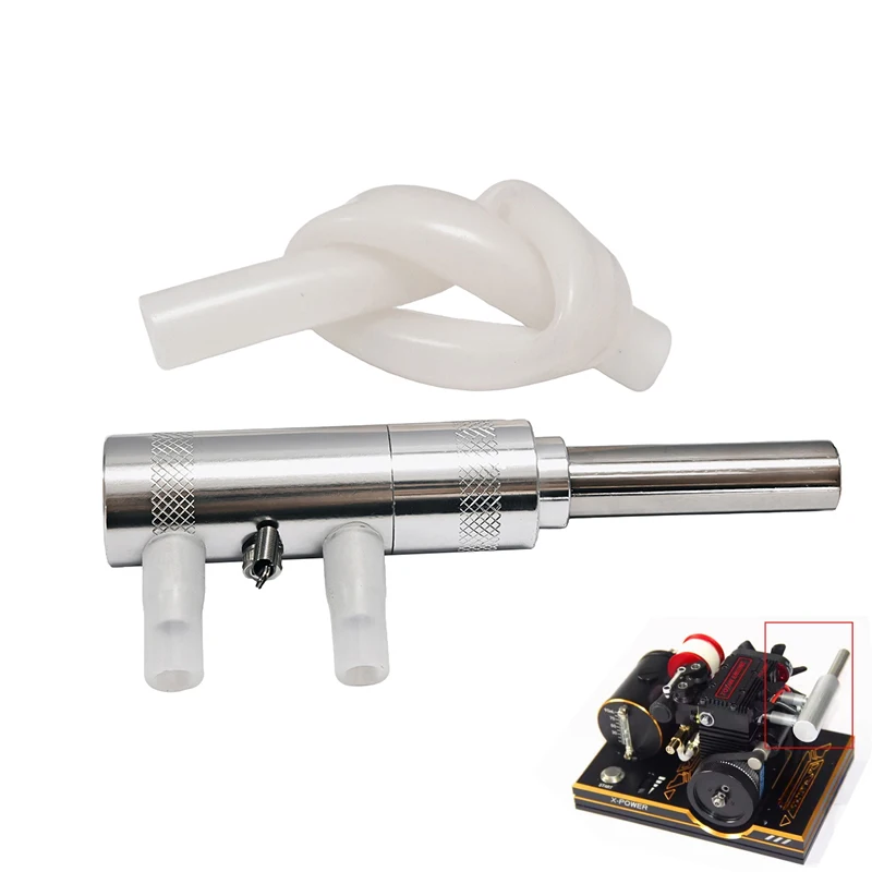 TOYAN FS-L200 Methanol Gas version engine RC Double Cylinder Four-stroke Model Engine Dedicated Exhaust Pipe Muffler