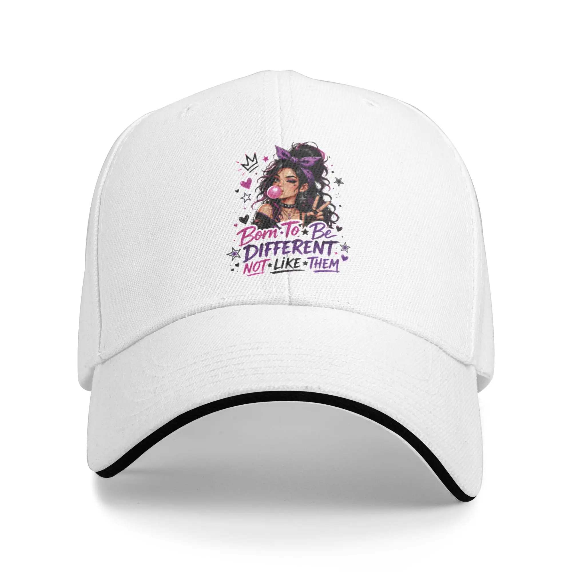 Confidently Different Gift For Children Men Women A Baseball Cap Hat