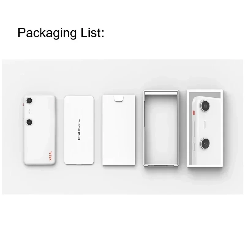 XREAL Beam Pro AR Spatial Computing Terminal Aanpasbare 3D spatial video-opnamen voor Xreal AR-serie bril Global Version