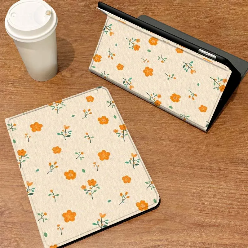 

Cartoon Palm Leaf Pattern Case For Samsung Galaxy Tab S6 S7 S8 S9 S10 S11 FE Plus Lite Tablet