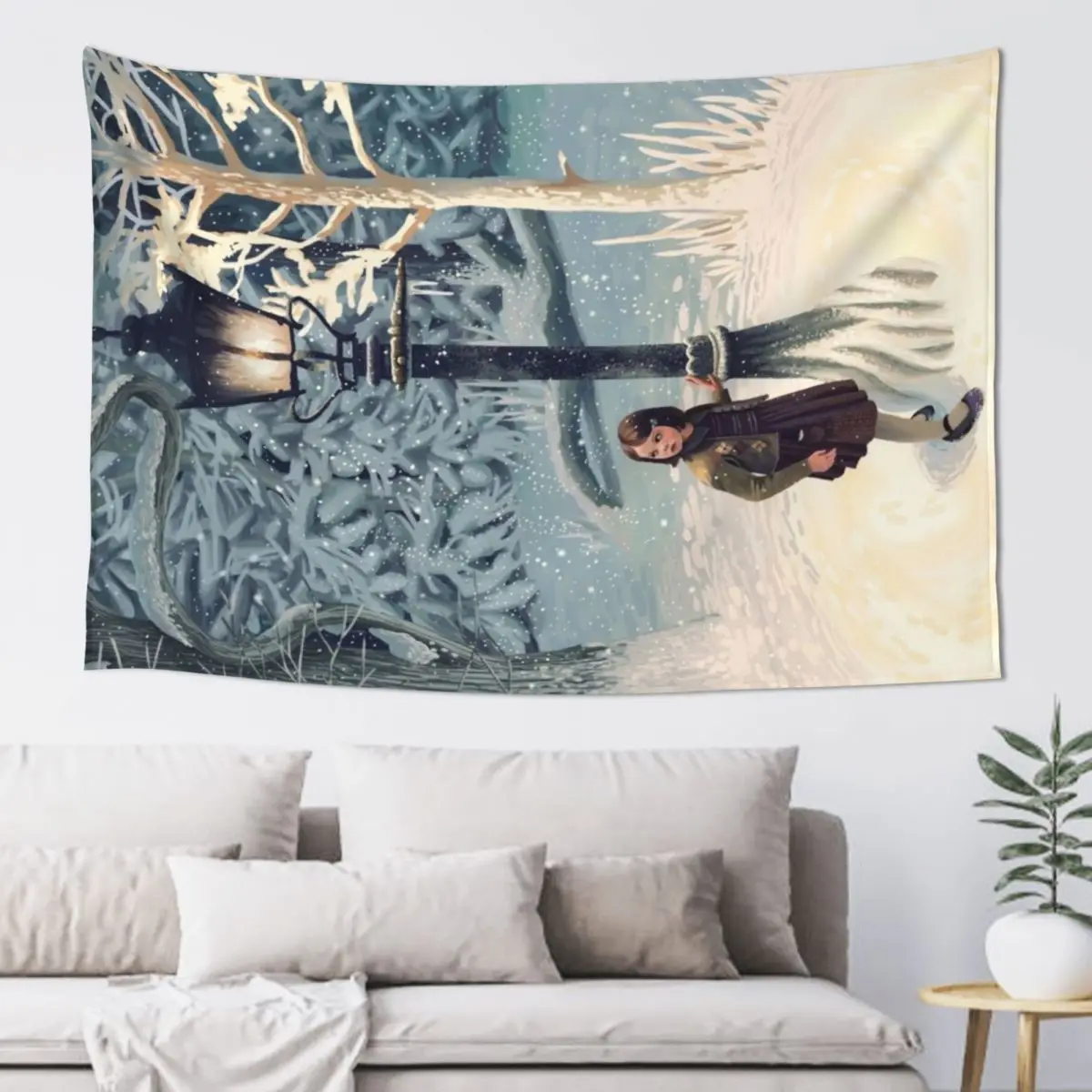 

Lucy and the Lamppost Tapestry Room Decor Korean Style House Decor For Bedroom Tapestry