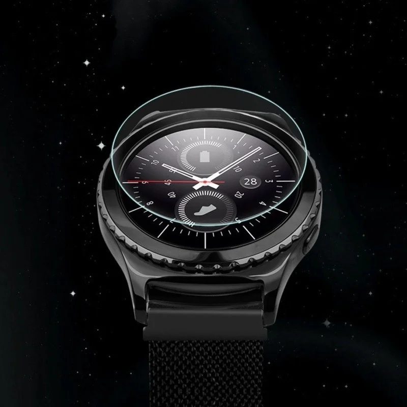 For Samsung Gear S2 S3 Classic Frontier Sports Watch Tempered Glass Screen Protectors Film Anti-Scratch Explosion Proof Cover