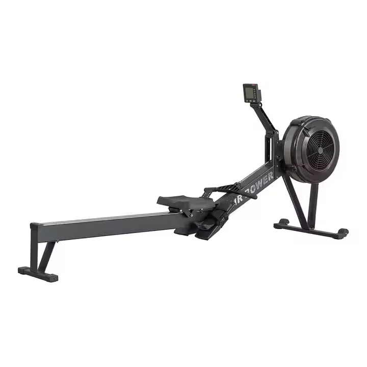 Adjustable Resistance Home Rowing Machine Air Resistance Rower Fitness Equipment for Indoor Use Water Fan Type Gym Equipment