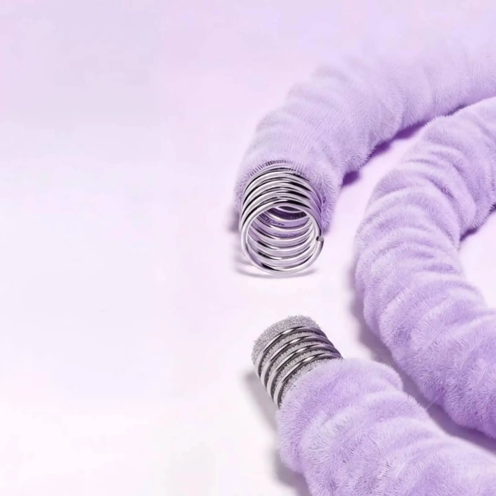 Soft Flannel Fabric Hula Hoop Comfortable Waist Trainer Fitness Accessories for Daily Workout Routine