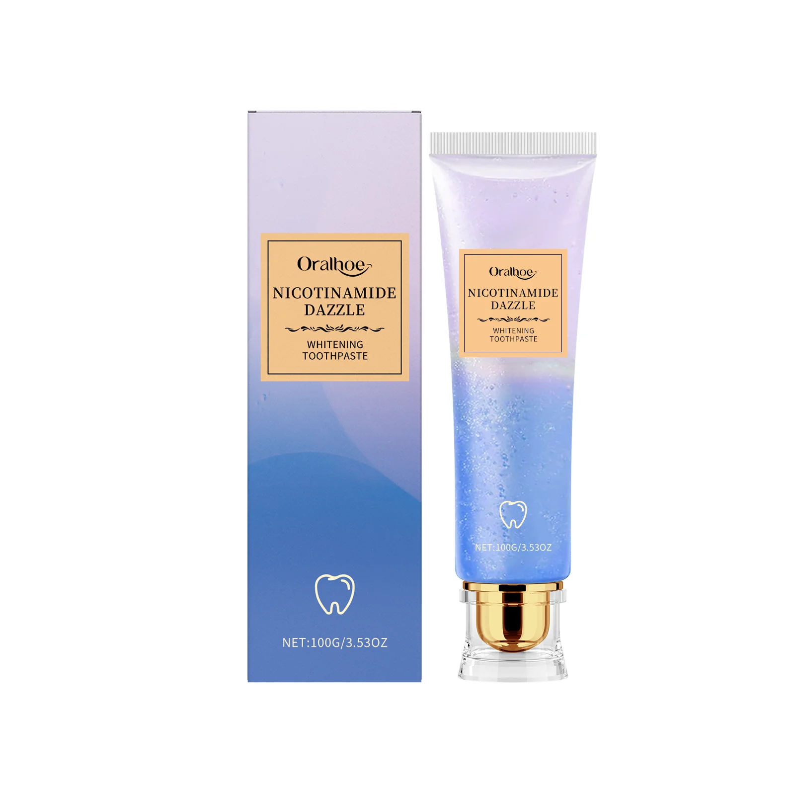 Niacinamide Corrector Toothpaste Whitening Teeth Stain Plaque Remover Protect Enamel Reduce Yellowing Tooth Refreshing Oral Care