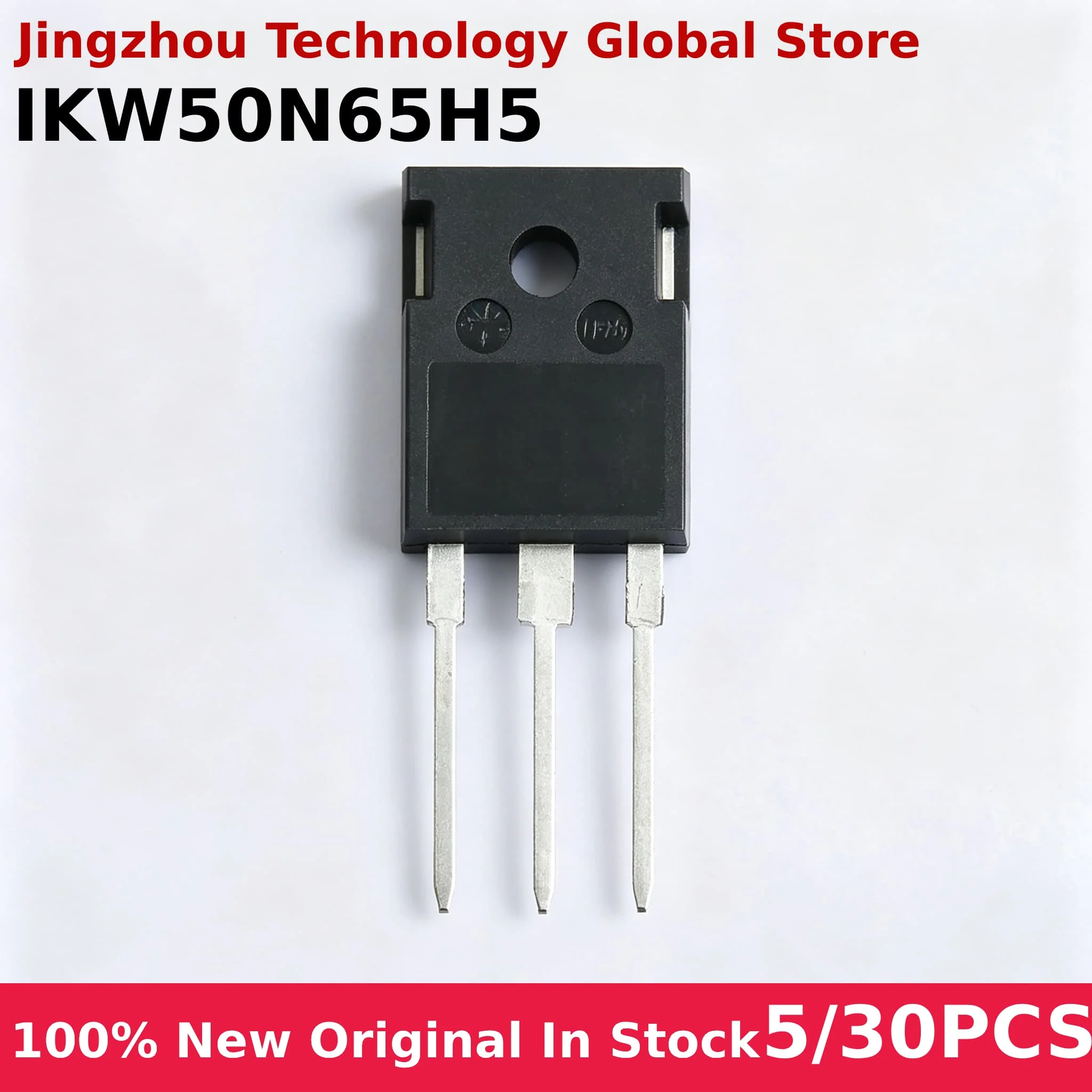 100% New 5/30PCS K50EH5 IKW50N65H5 TO-247 IC Chip Wholesale