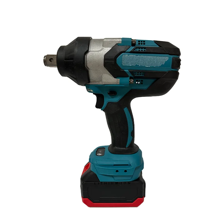 

2025Professional Industrial-Grade 21V Brushless LI-Ion Battery Handheld Power Wrench 20V Electric Impact Wrench Cordless