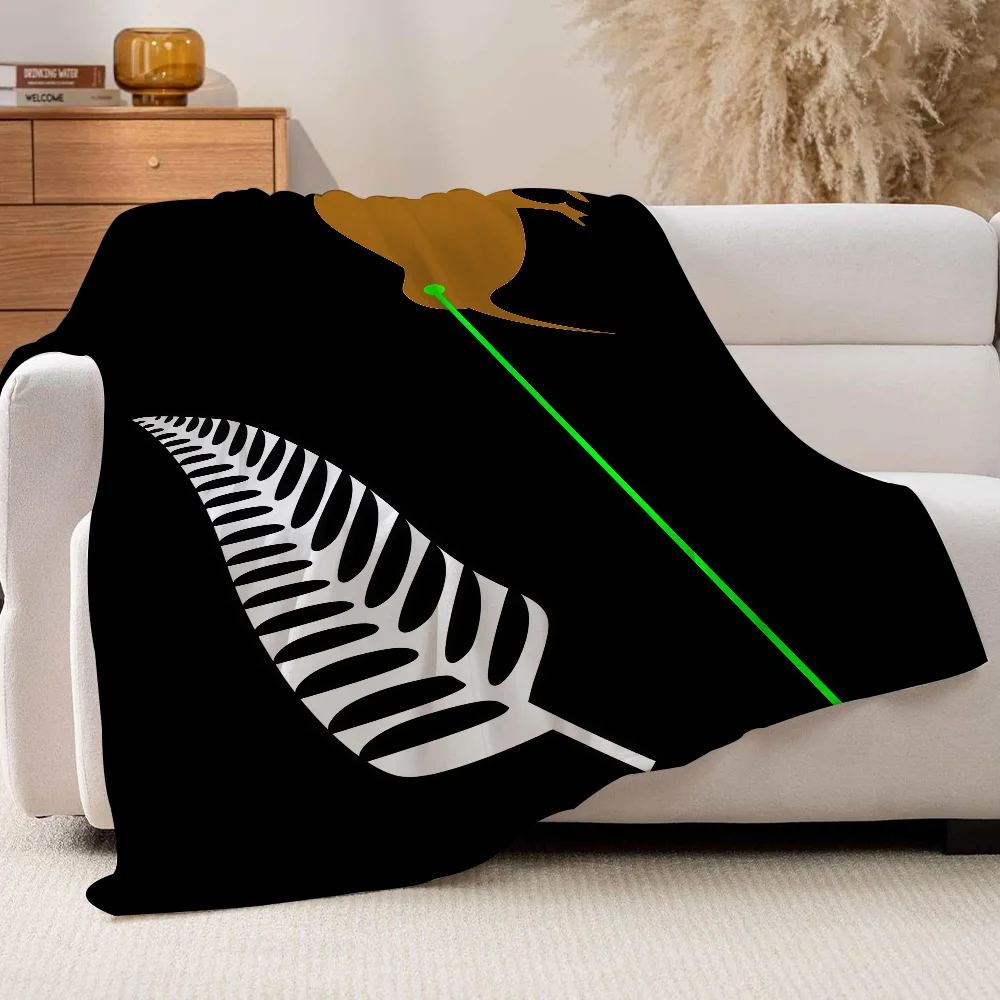 Funny L-Laser K-Kiwi Blanket Soft Warm And Thick Perfect For Bedroom Living Room Bed Sofa Camping Picnic Office Gift