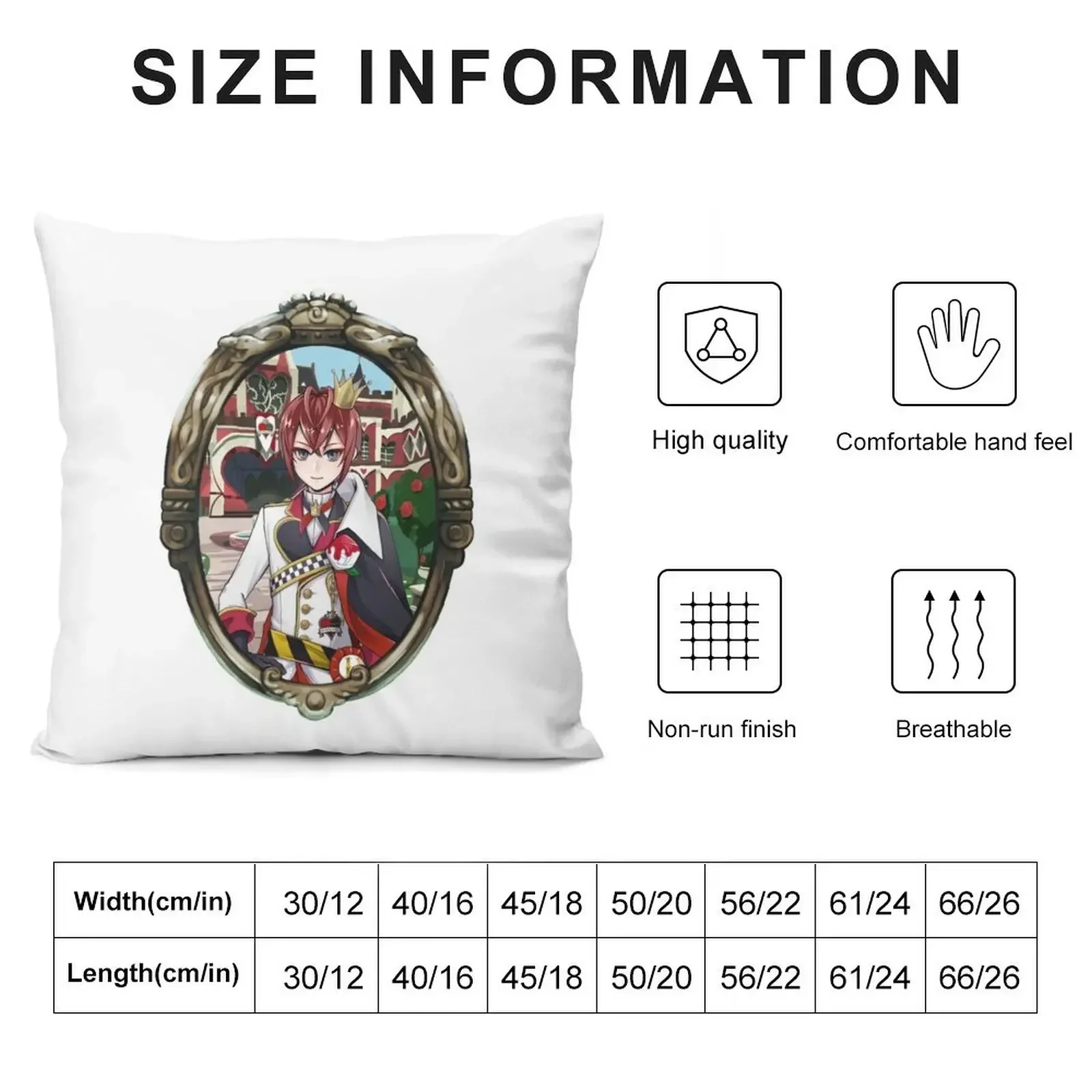 Riddle Rosehearts (Twisted Wonderland) Throw Pillow Decorative Cushions For Luxury Sofa Custom Cushion Photo pillow