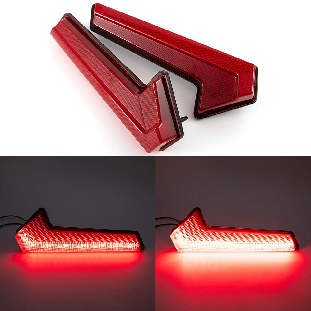 

ATV UTV LED Tail Lights Assembly Rear Brake Stop Light for Polaris RZR XP Turbo 2018-2021 Sportsman XP 1000 2017-2021 Tail Lamp