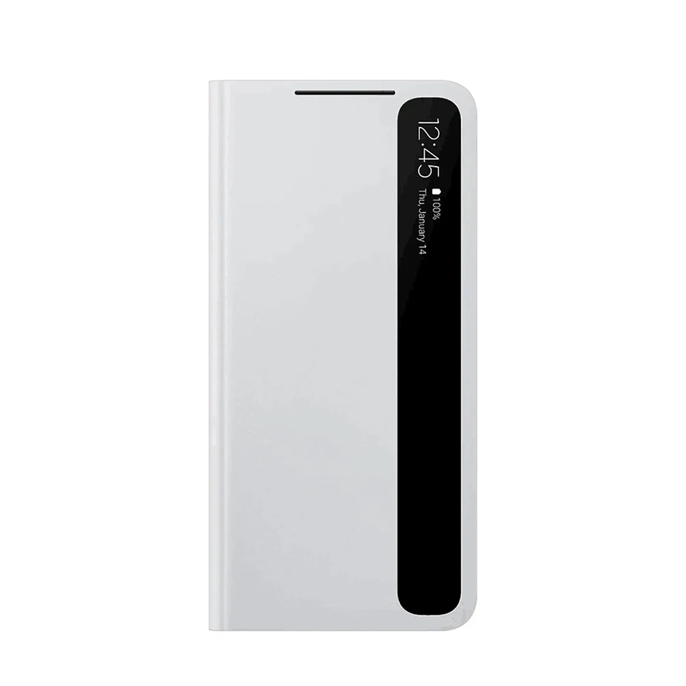Original  Samsung Mirror Cover Clear View Phone Case For Galaxy  S21+ S21Plus S-View Flip Cover Intelligent Case Made in Vietnam