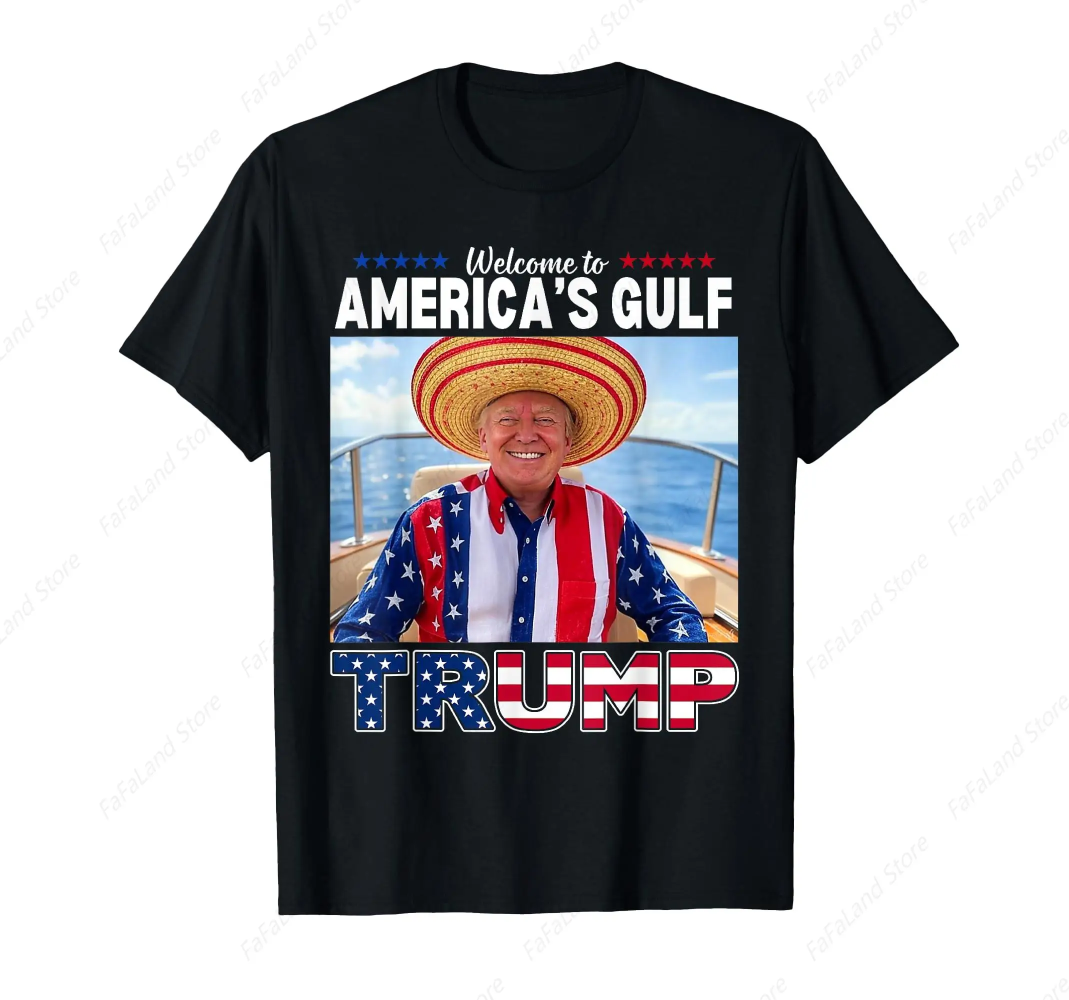 Welcome To America's Gulf Mexico Donald Trump 2025 T-Shirt