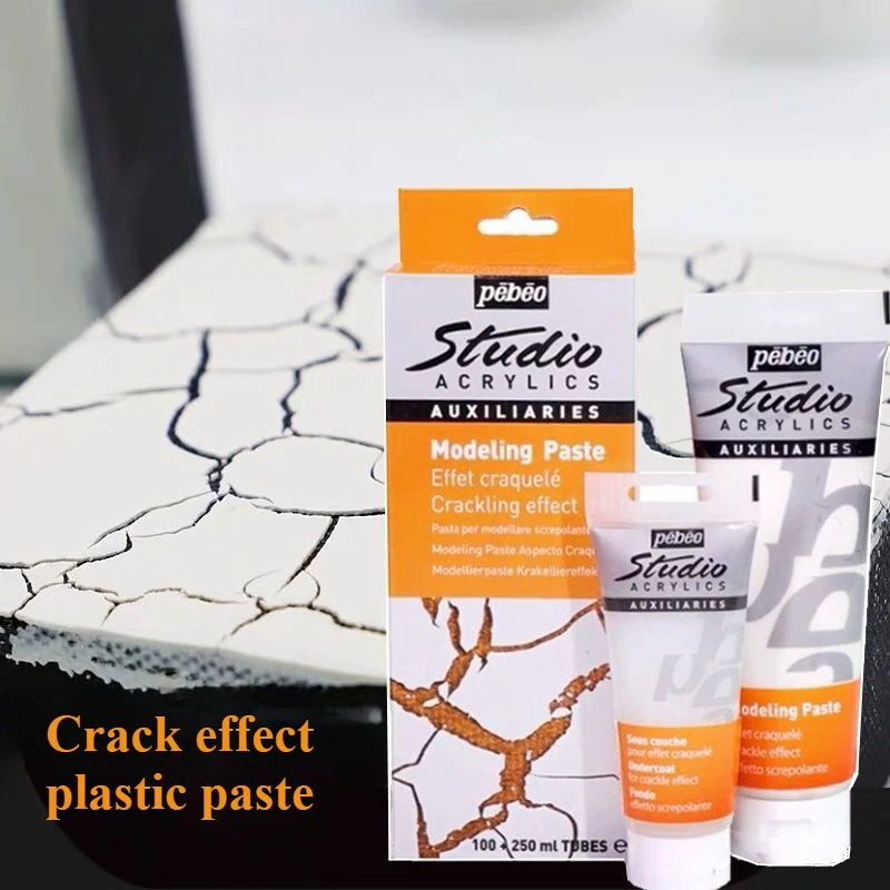 Acrylic Shaping Paste 3D Three-dimensional Crack Effect Paste Delicate and Not Easy To Fall Off Art Creation Handmade Decoration