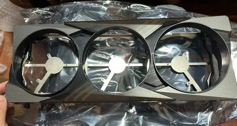 The Frame Shell Heatsink Backplate for MSI RTX5090 Graphics Video Card
