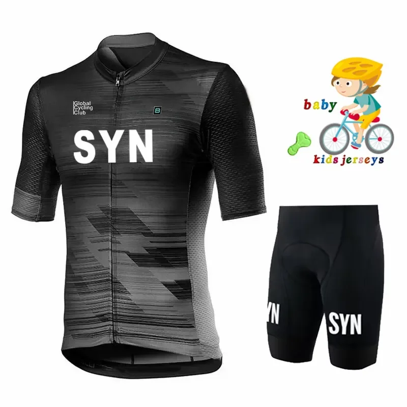 

Baby 2025 Kids Cycling Clothing Short Sleeve Summer Cycling Jersey Set for Boys MTB Bike Bicycle Children Bike Wear Cycling Kit