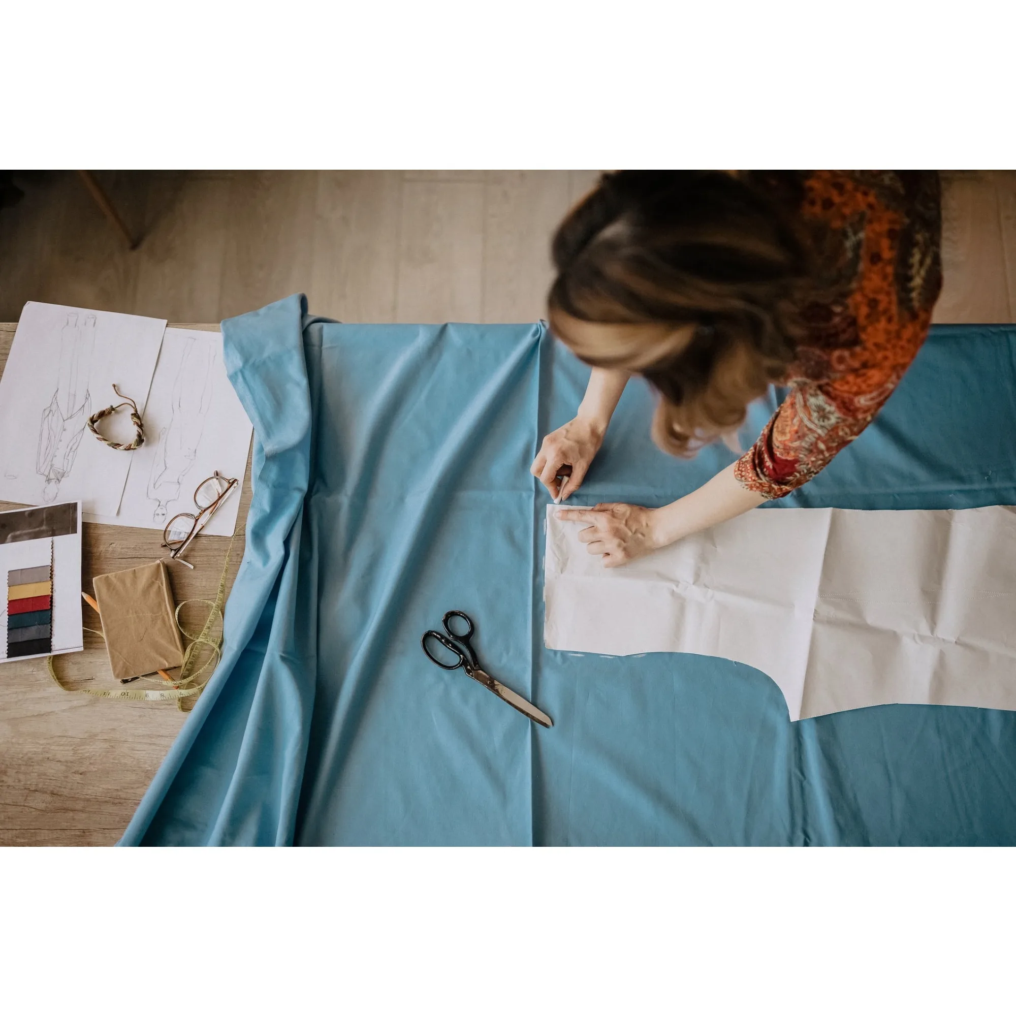 قماش سهل النمط، أبيض 45 بوصة × 10 ياردات من بولت #2