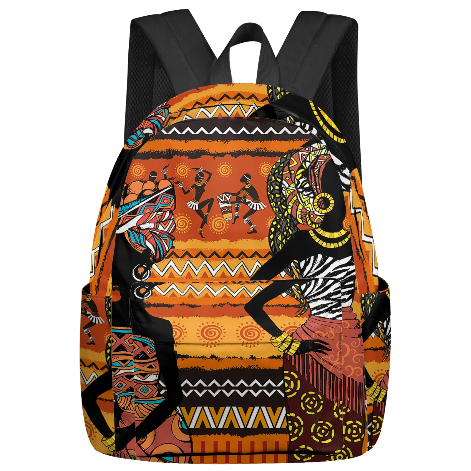 

Ethnic Style African Women Black Women Women Man Backpacks Waterproof School Backpack For Student Boys Girls Bags Mochilas