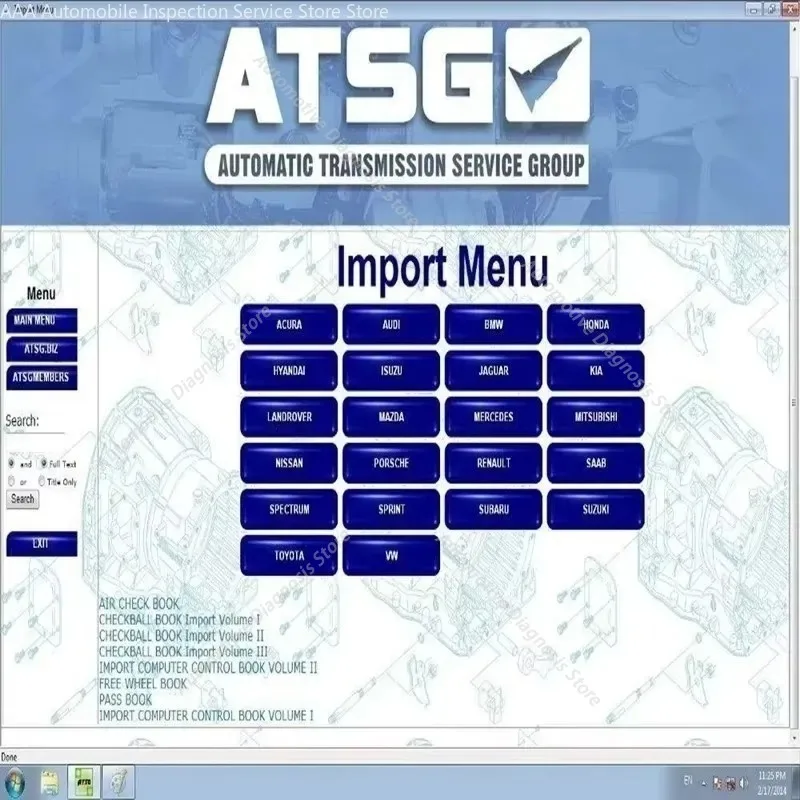 2026 Hot Sale ATSG 2017 Auto Repair Software ATSG Automatic Transmissions Service Group Repair Information Atsg Manual Diagnosi