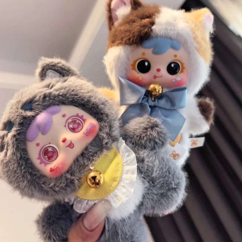 

Горячая оригинальная серия Samuel Cat Party, плюшевая слепая коробка, аниме, мультяшная кукла, сумка, подвеска, брелок, украшение, модная игрушка, модель, подарок