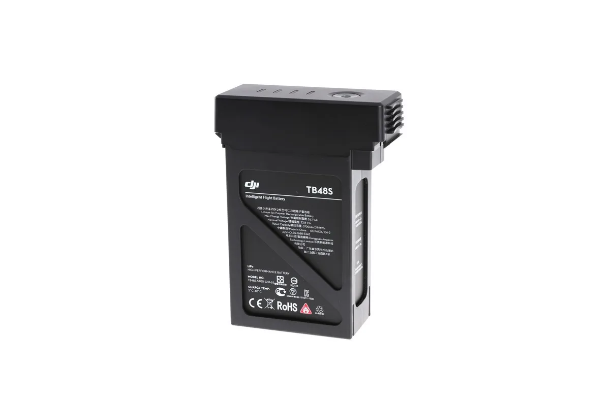 

M600/M600 front section 10- smart battery tb48 seconds