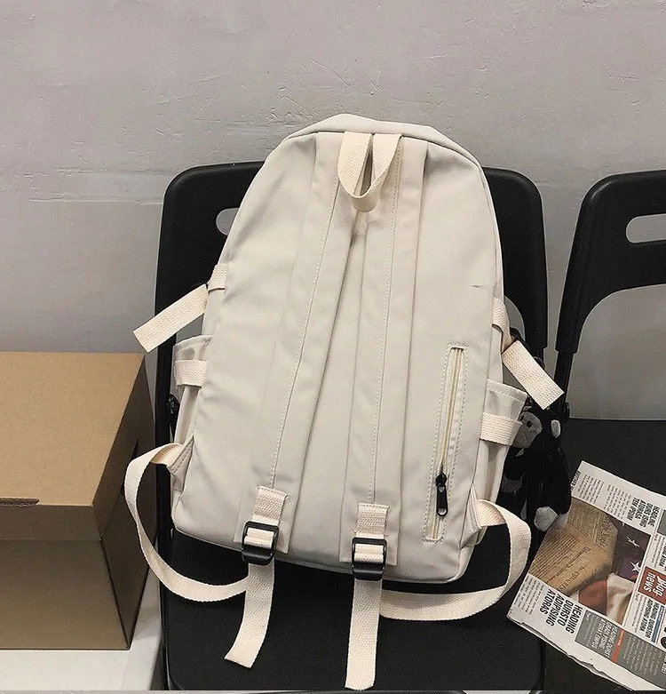 Tas ransel sekolah hitam putih, Alan Walker,AlanWalker, Marshmello, tas ransel sekolah anak-anak remaja kapasitas besar Mochilas Anime anak laki-laki dan perempuan