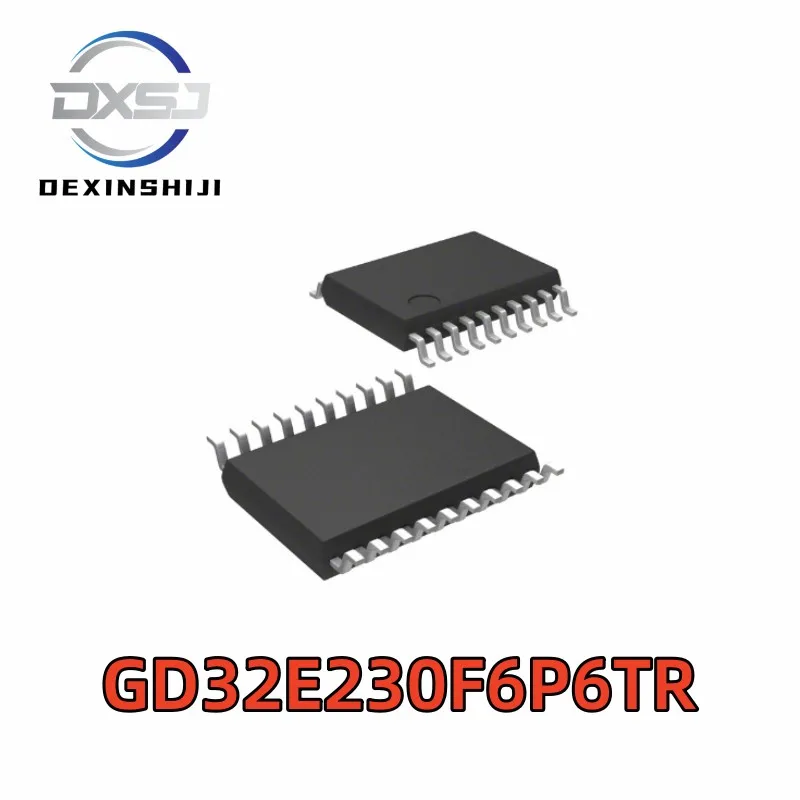 10pcs New original GD32E230F6P6TR TSSOP-20 ARM Cortex-M23 32-bit microcontroller -MC