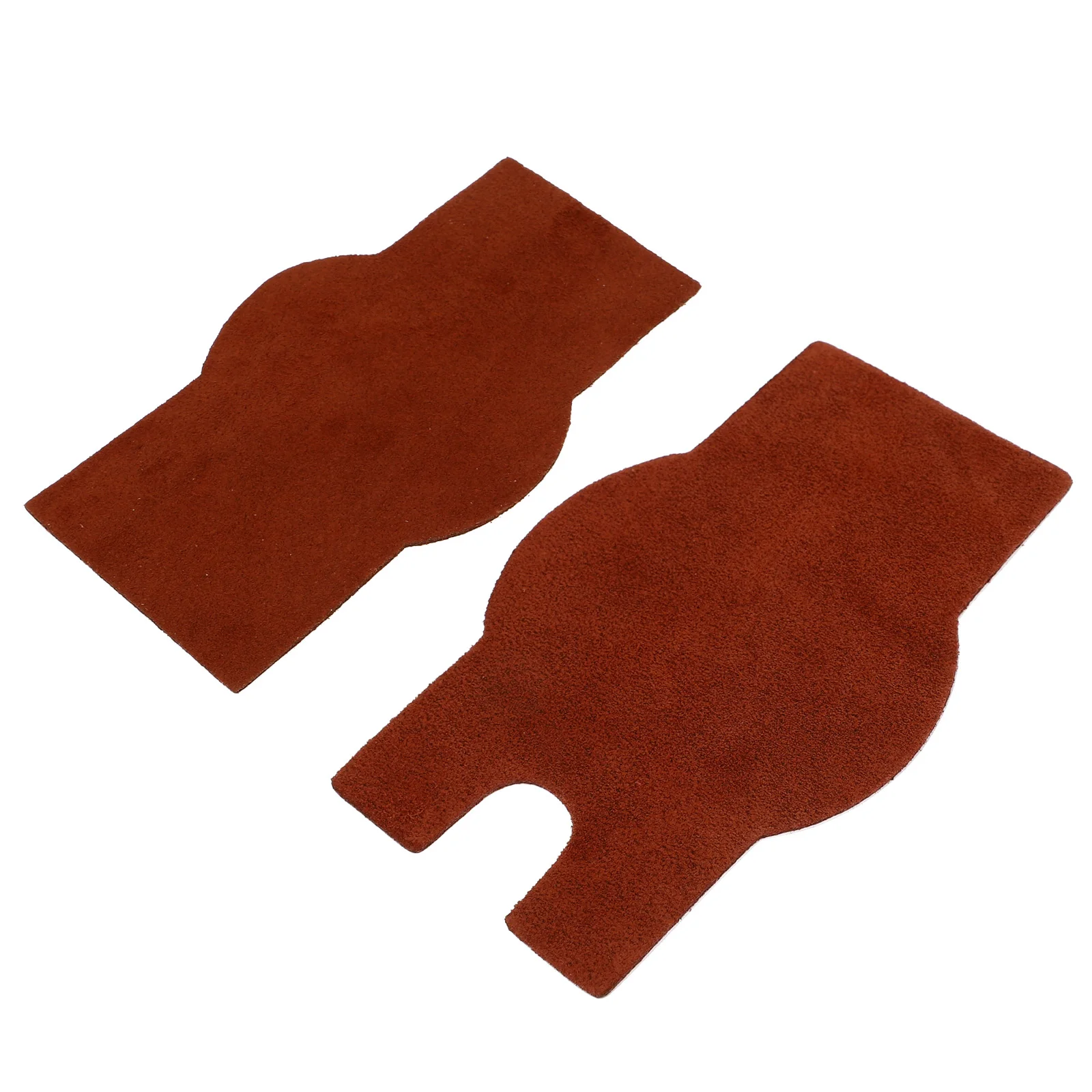 2 Pcs Pipa Anti- Mat Erhu Non-slip Wear-resistant Cowhide Musical Instrument Pad Anti-skid for