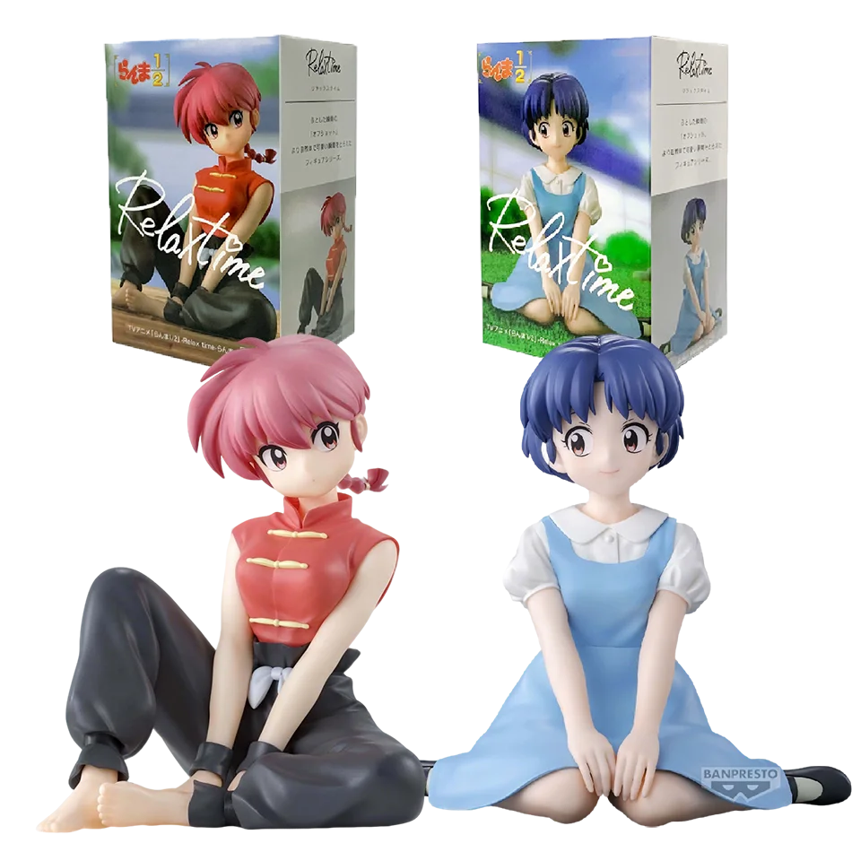 

Оригинальный BANDAINAMCO BANPRESTO Ranma 1/2 шампунь Relax Time Tendou Akane Ranma ПВХ фигурка модель коллекционная фигурка игрушка