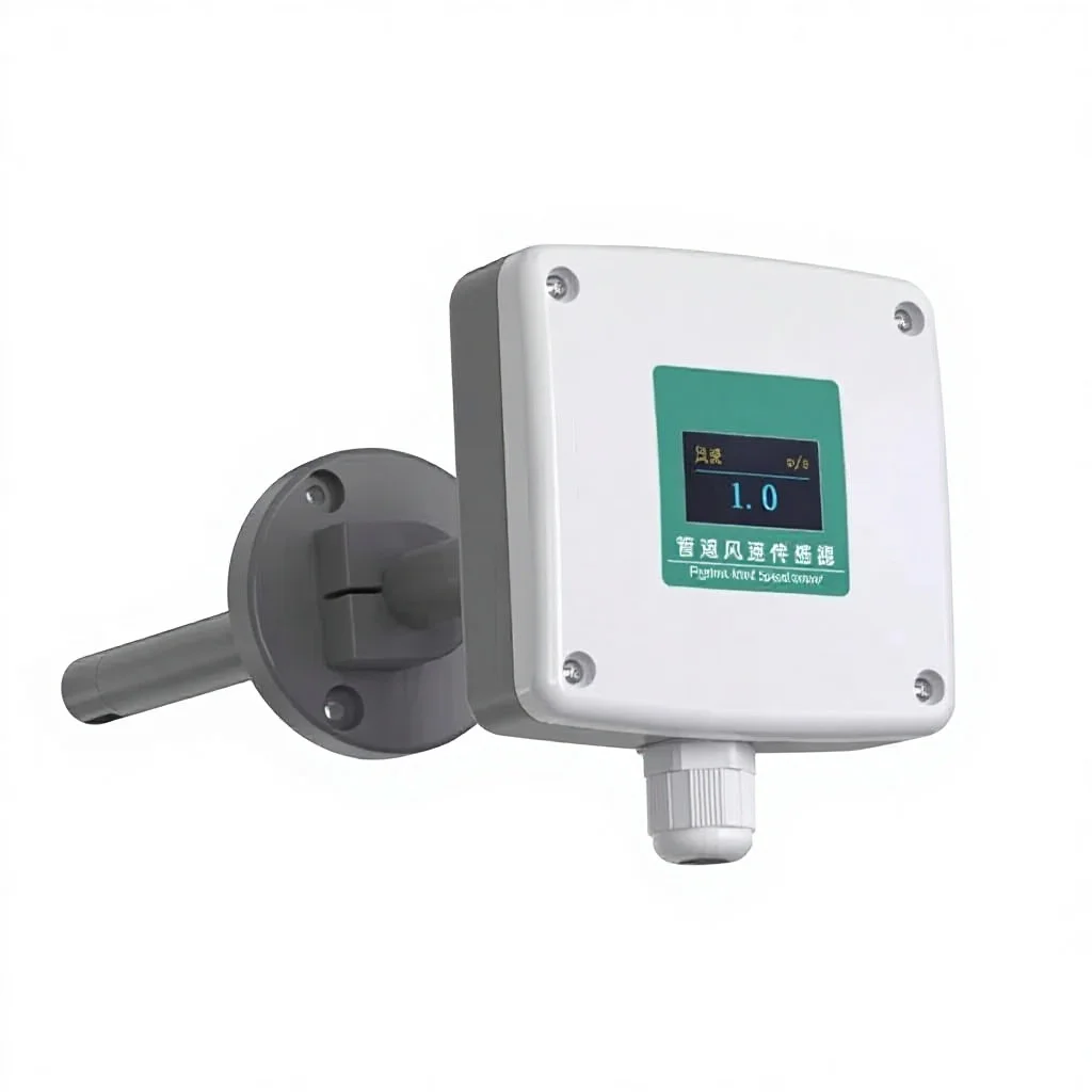 High-precision, Corrosion-resistant, and High-temperature Resistant Duct Anemometer  485 air Volume Transmitter
